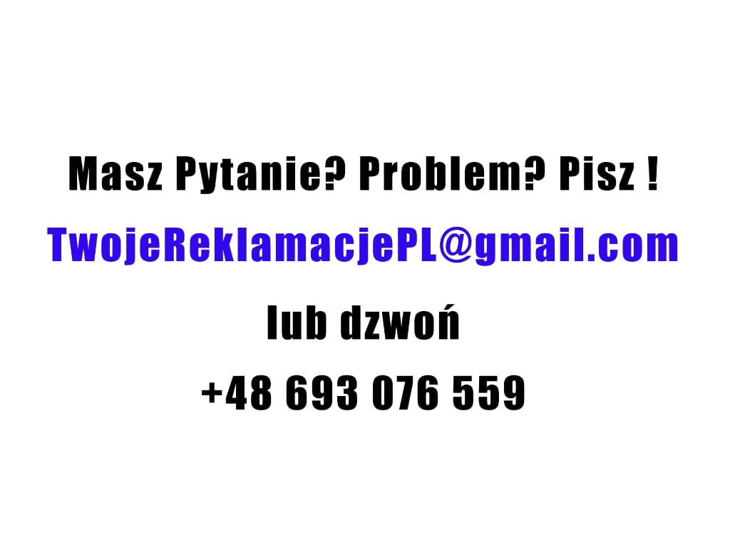 TwojeReklamacjePL@gmail.com